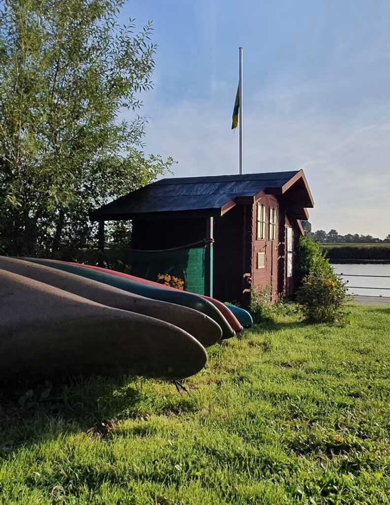 Kanufahren an der Eider